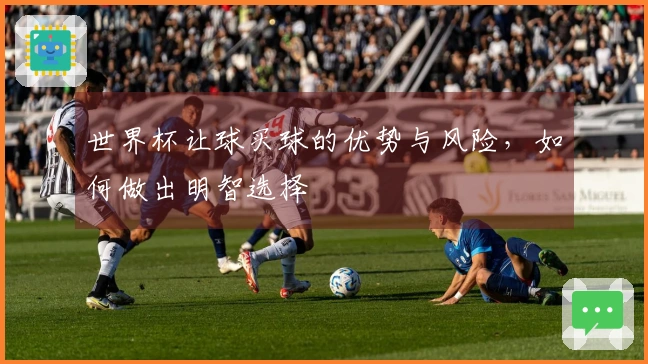 世界杯让球买球的优势与风险，如何做出明智选择